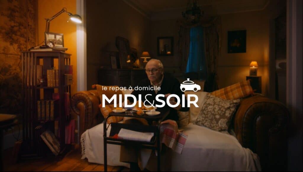Vu à la télé : le portage de repas MIDI&SOIR
